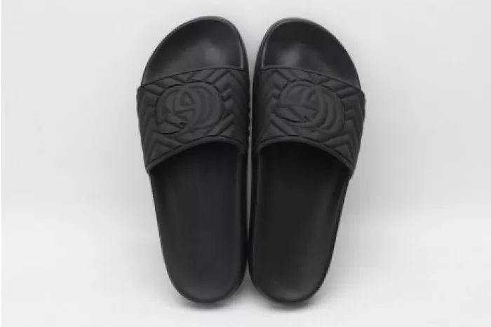 Rep LY GUCC SLIPPERS ALL BLACK 0115