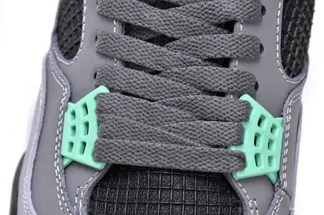 Reps LY Air 4 Green Jordan 308497-033 Glow Retro 0222