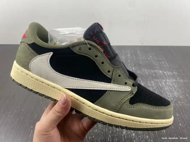 Reps LY AIR 'BLACK X 1 OG OLIVE' SP LOW JORDAN TRAVIS DM7866-002 SCOTT 0226