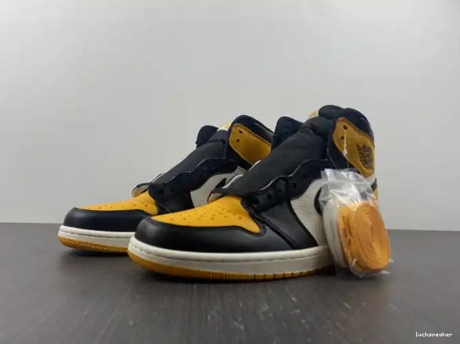 Rep LY Yellow Jordan OG Toe High Air 1 555088-711 0212