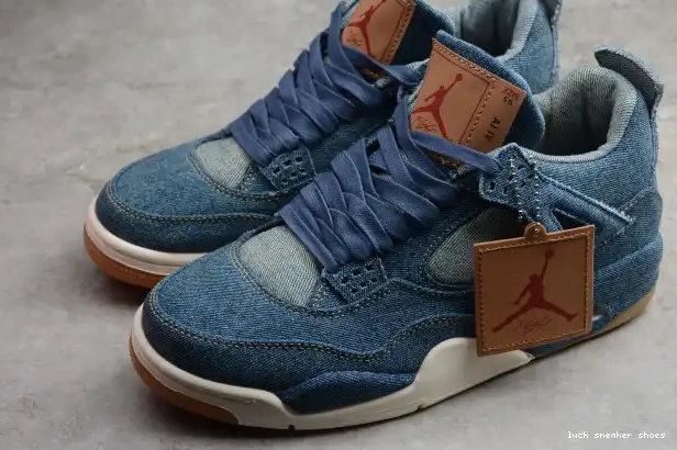 Reps LY Jordan 4 Levi's Nike AO2571-401 x Air Denim 0217