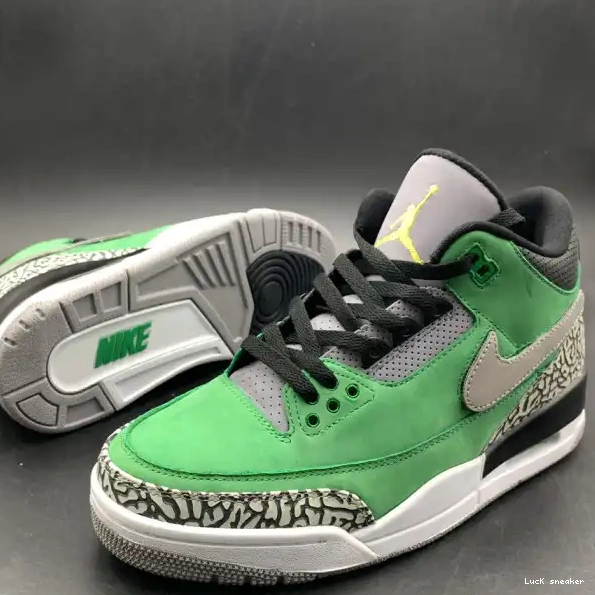 Reps LY AJ3 Air 867493 3 PE Retro Tinker Jordan shoes Ducks Oregon 0226