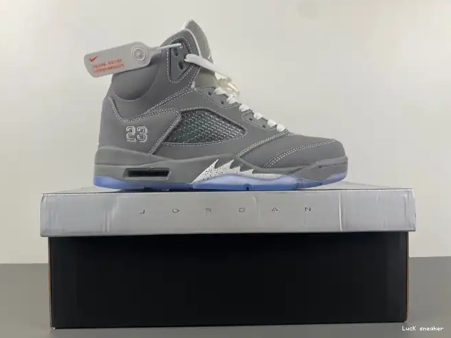 Cheap LY 136027-005 Retro Wolf Jordan 5 Grey Air 0216