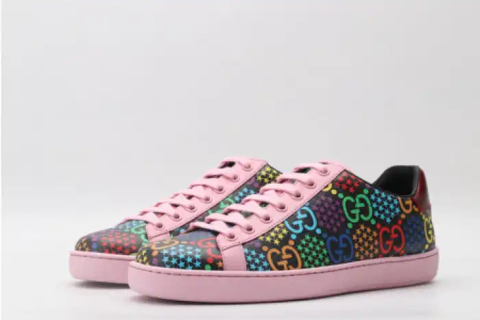 Rep LY GUCC ACE EMBROIDERED LOW-TOP SNEAKER 610085 H2020 1115 0201