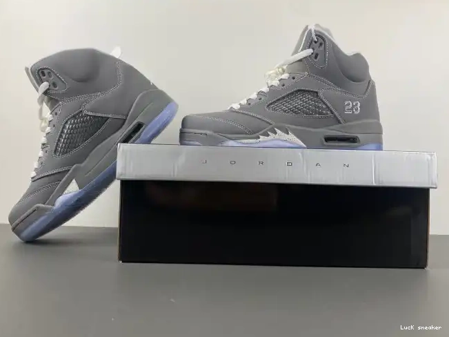 Cheap LY 136027-005 Retro Wolf Jordan 5 Grey Air 0216