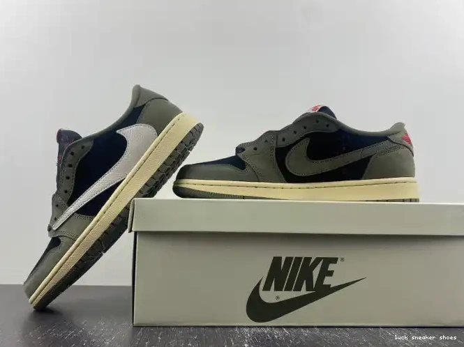 Reps LY AIR 'BLACK X 1 OG OLIVE' SP LOW JORDAN TRAVIS DM7866-002 SCOTT 0226