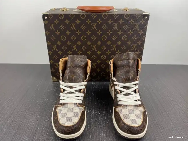 Cheap LY LV OFF-WHITE x Air 1 Jordan 0211