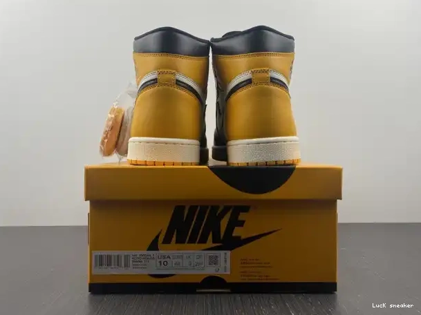 Cheap LY Yellow OG High 1 Air Jordan Toe 555088-711 0216