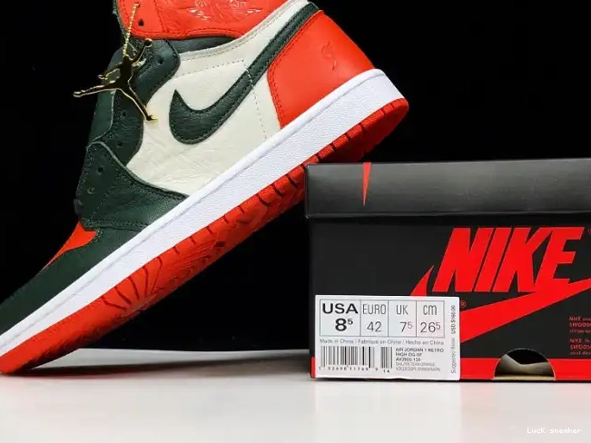 Rep LY Fir-Team Jordan 1 Air OG High Retro AV3905-138 x SoleFly Orange Sail 0220