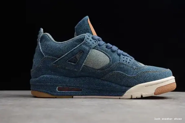 Reps LY Jordan 4 Levi's Nike AO2571-401 x Air Denim 0217