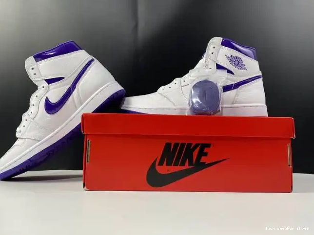 Cheap LY JORDAN PURPLE CD0461-151 HIGH AIR COURT 1 RETRO 0222