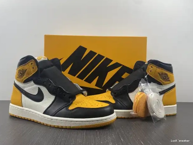 Rep LY 555088-711 OG Air Yellow Toe 1 Jordan High 0219