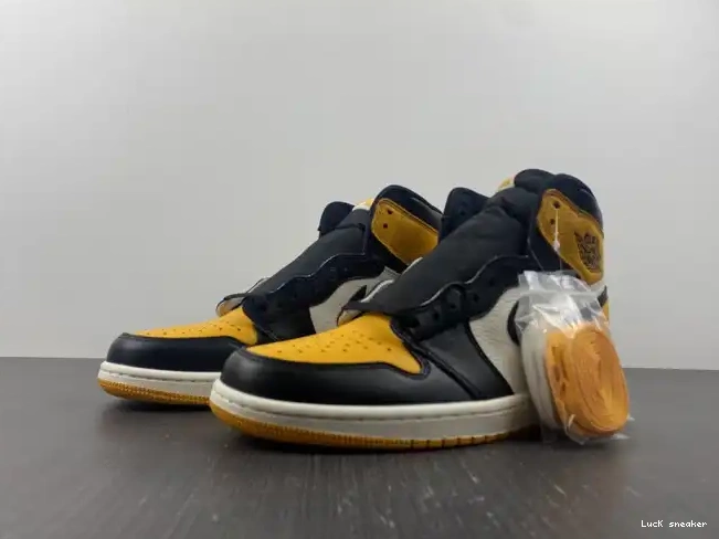 Cheap LY Yellow OG High 1 Air Jordan Toe 555088-711 0216