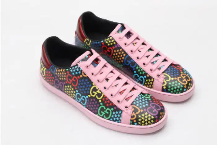 Rep LY GUCC ACE EMBROIDERED LOW-TOP SNEAKER 610085 H2020 1115 0201