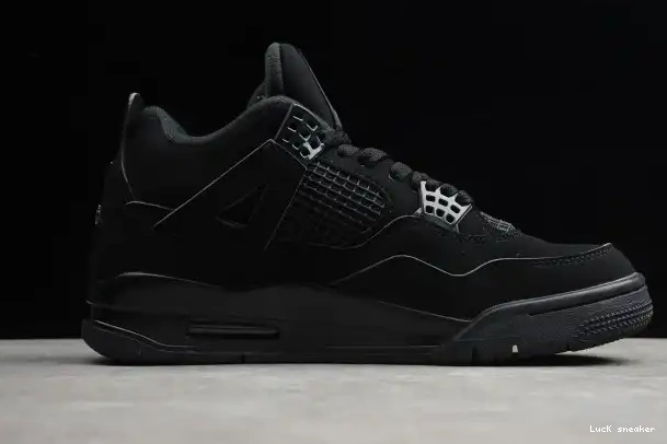 Rep LY (2020) Cat CU1110-010 Air Jordan 4 Black 0221