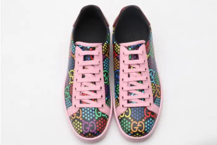 Rep LY GUCC ACE EMBROIDERED LOW-TOP SNEAKER 610085 H2020 1115 0201