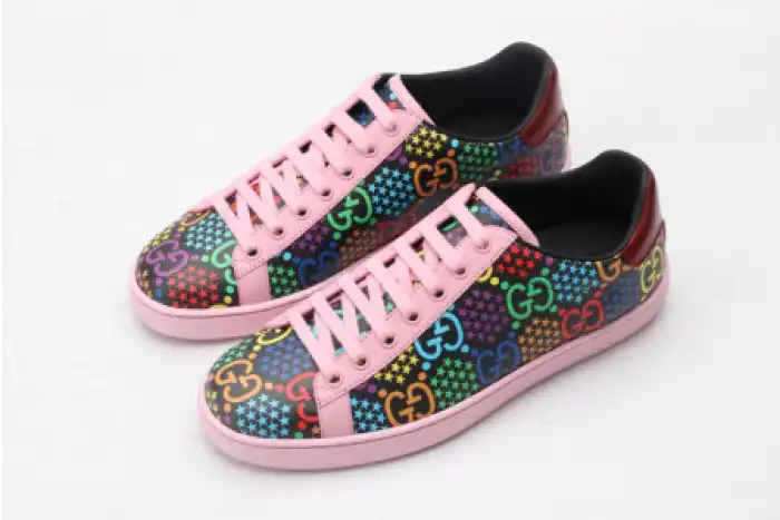 Rep LY GUCC ACE EMBROIDERED LOW-TOP SNEAKER 610085 H2020 1115 0201