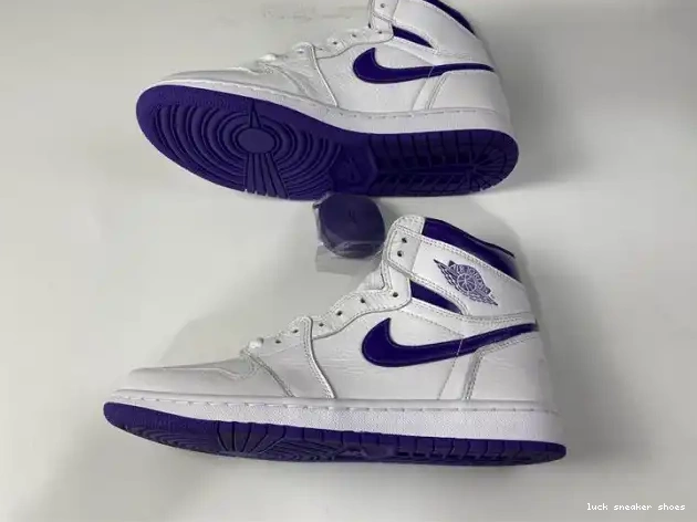 Cheap LY JORDAN PURPLE CD0461-151 HIGH AIR COURT 1 RETRO 0222