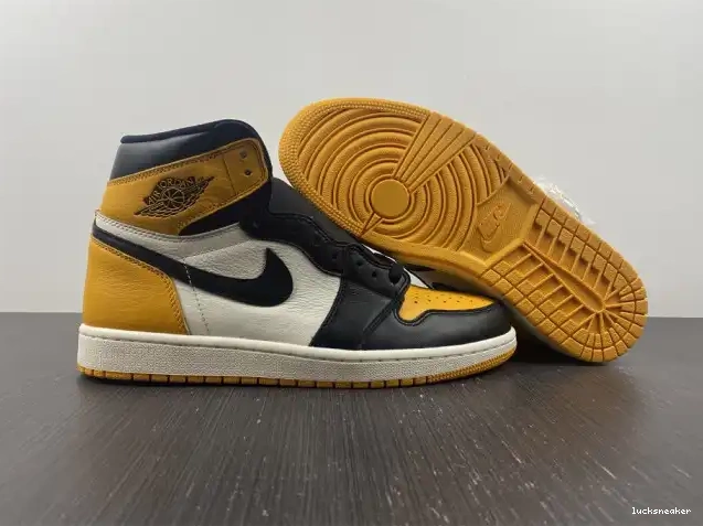 Rep LY Yellow Jordan OG Toe High Air 1 555088-711 0212