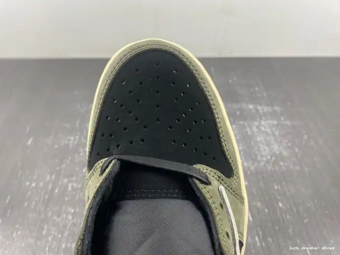 Reps LY AIR 'BLACK X 1 OG OLIVE' SP LOW JORDAN TRAVIS DM7866-002 SCOTT 0226