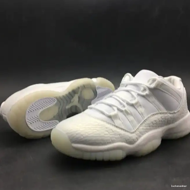 Cheap LY 897331-100 Low Air Jordan 11 Frost Heiress White 0207