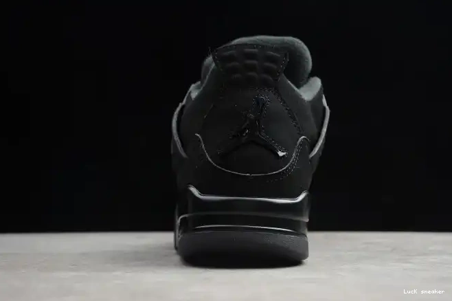 Rep LY (2020) Cat CU1110-010 Air Jordan 4 Black 0221