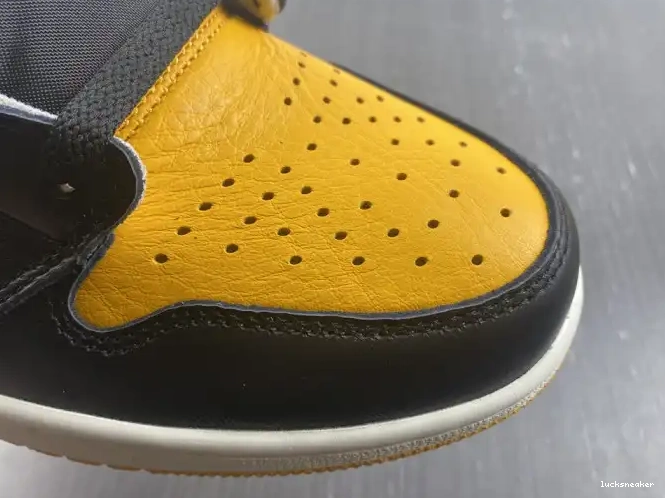 Rep LY Yellow Jordan OG Toe High Air 1 555088-711 0212