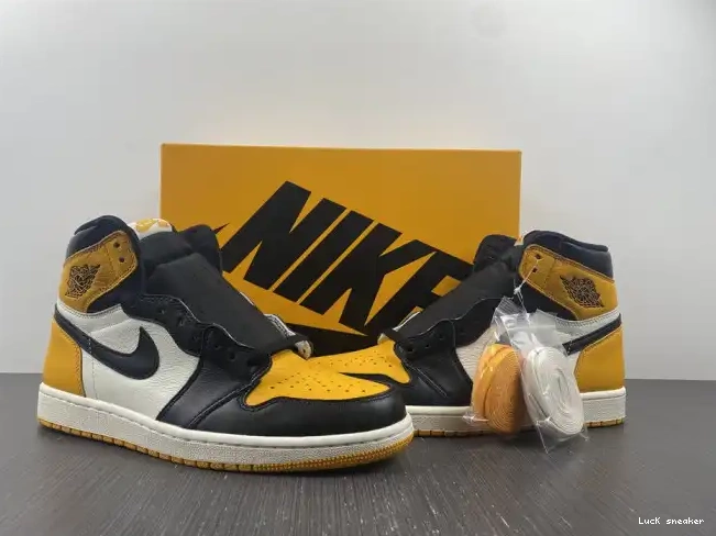 Cheap LY Yellow OG High 1 Air Jordan Toe 555088-711 0216