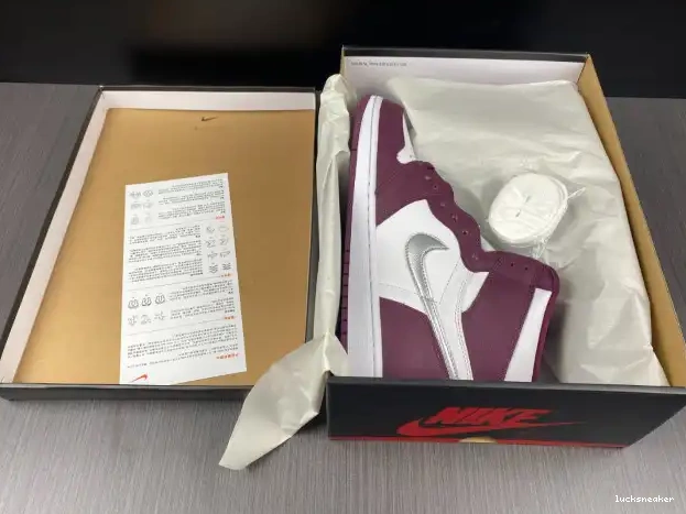 Cheap LY Jordan Bordeaux Air 555088-611 High 1 OG 0224