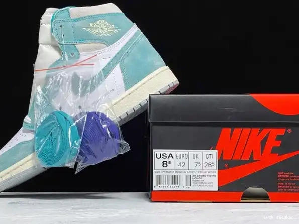 Reps LY 1 High Air OG Turbo Green 555088-311 Retro Jordan 0303